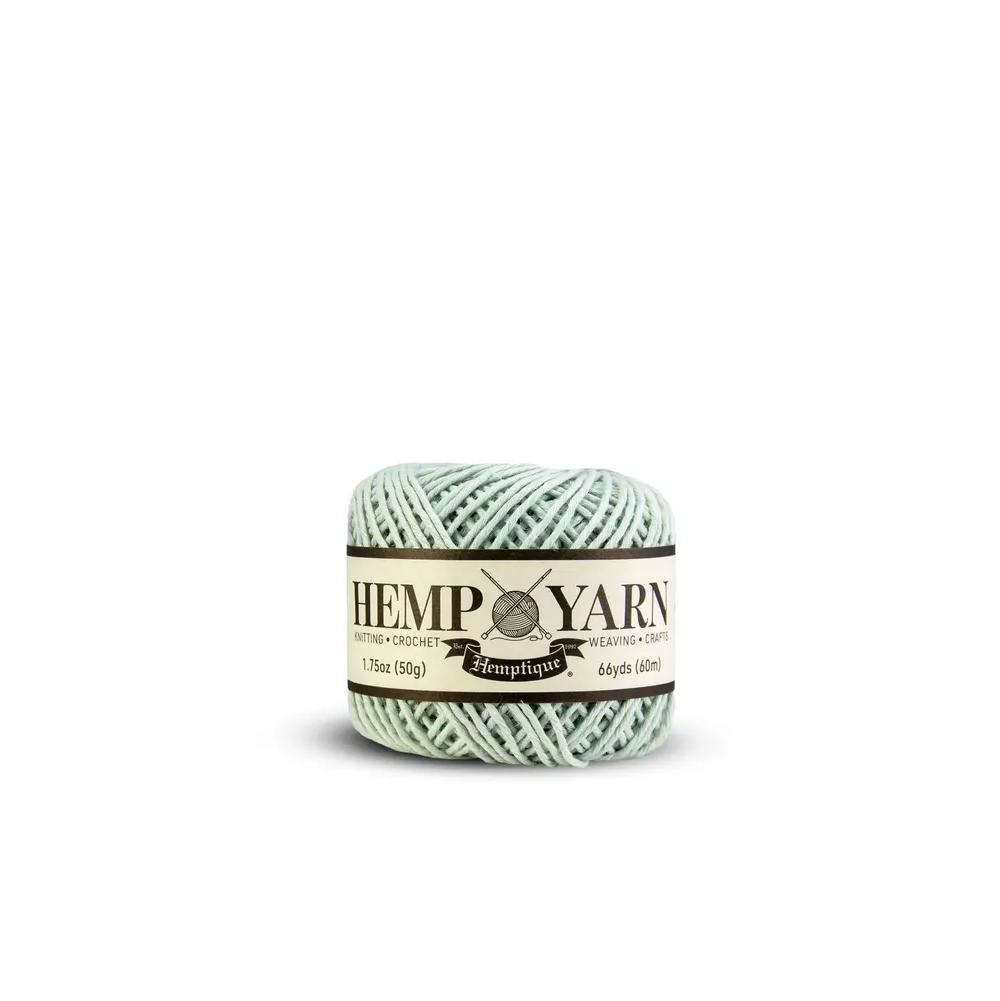 Green, Twine/Thread/Cord, Art & School, Hemptique, Hemp, Yarn Ball, 65% Cotton/35% Hemp, 66 Yards, Mint, 956997